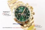EX Factory Swiss 7750 Rolex Cosmograph Daytona 40MM Watches - 116500LN Yellow Gold Case Green Face 